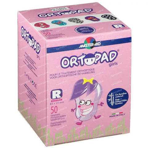 Ortopad oogpleister Cotton Girls Regular