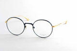 Masunaga WRIGHT 55 49-22 TITAN Dark Blue Gold